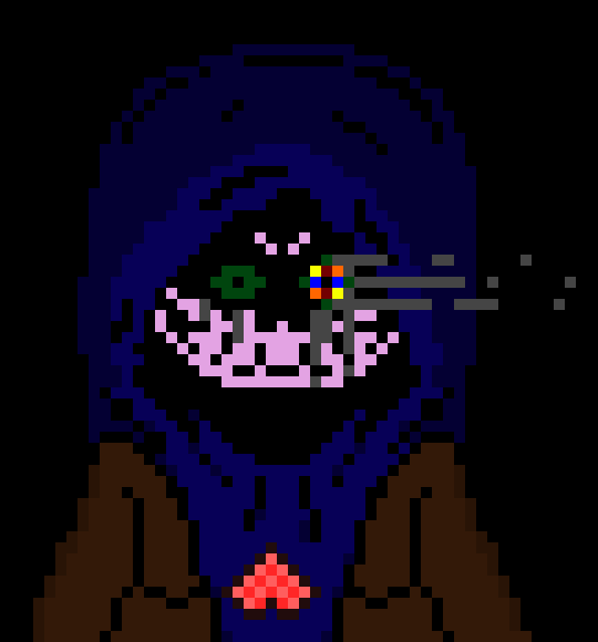 [c7b058] *he accidentally leaves the knife behind* 