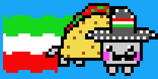 [9664c4] Senior nyan cat