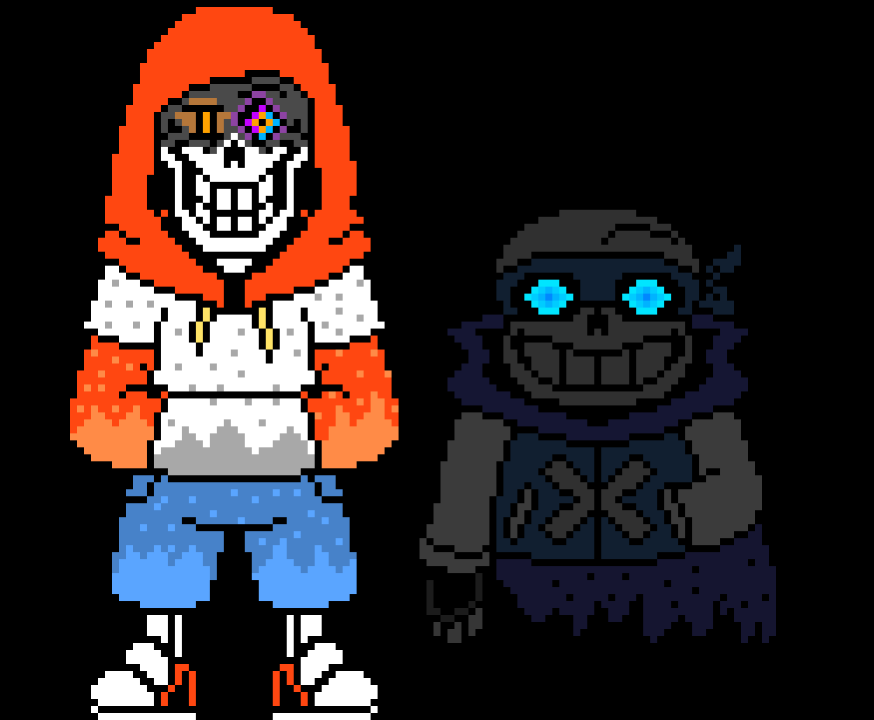 TS dustswap Sans and Papyrus(some changes)