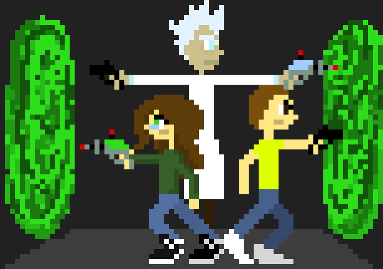 [9664c4] rick,morty and me