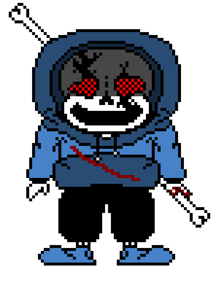 [43520c] IJ!UnderTale:Final Judgment Sans Sprite *Hard-Mode phase 1*