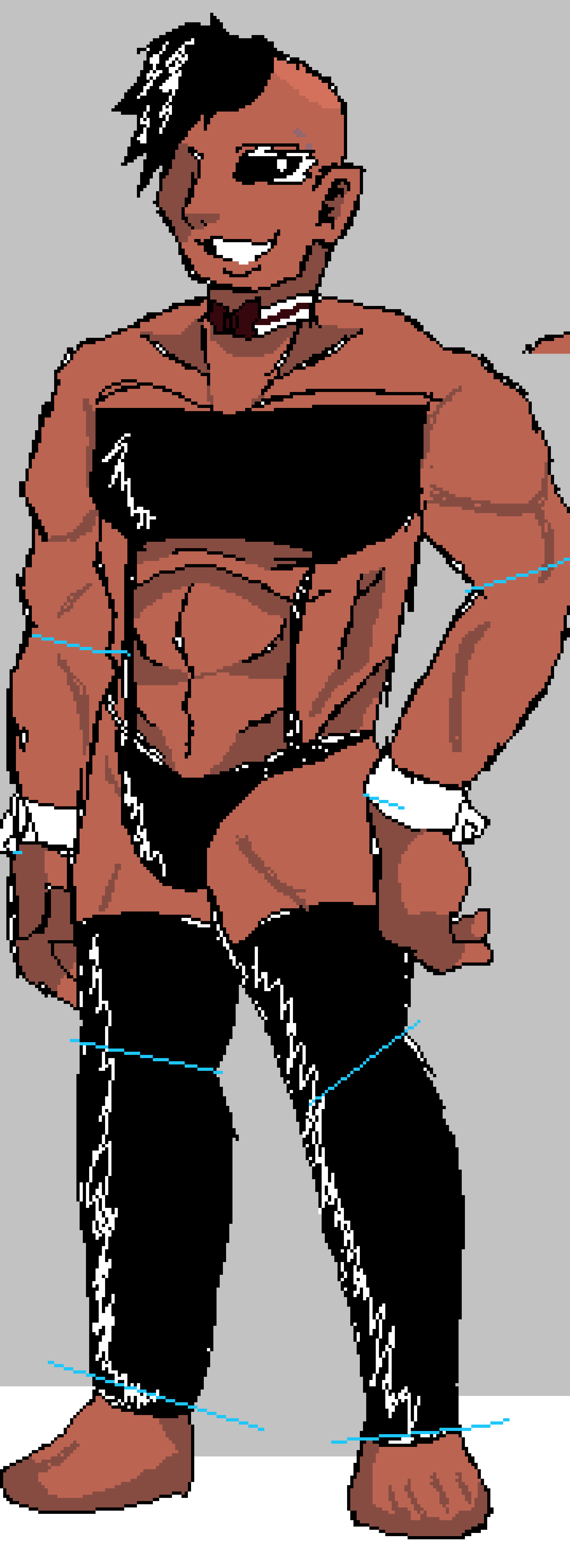 [82bebd] i just  draw  my  limbs in segments  whether  it  be pixel by pixel or  freehanding, without  this, i cannot  make  the  smooth wrist  to  hand transaction