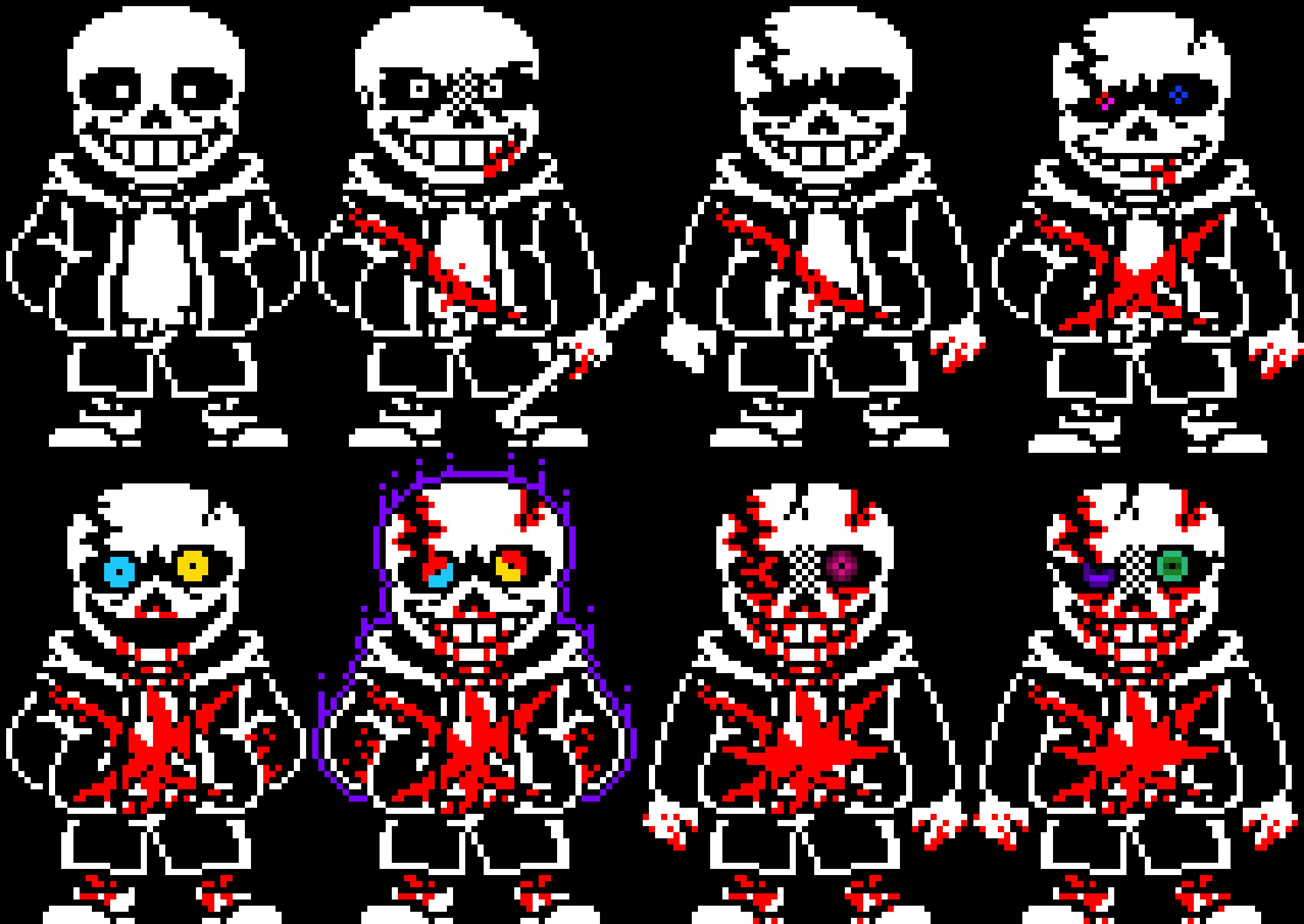 Undertale Last Breath Phases 1-8