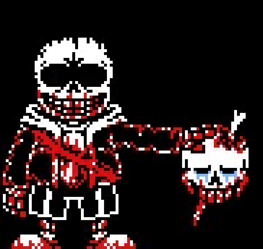 insanity last reset sans:*he gets sliced