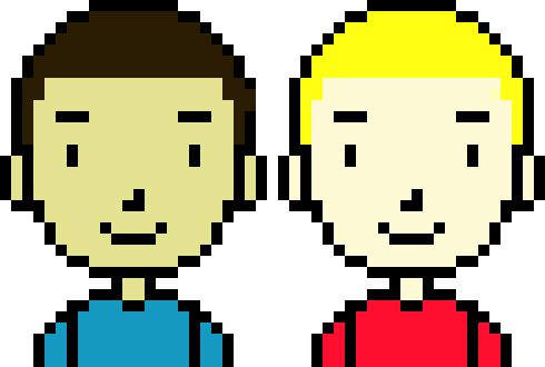 [9664c4] Matt and John Pixel Brothers