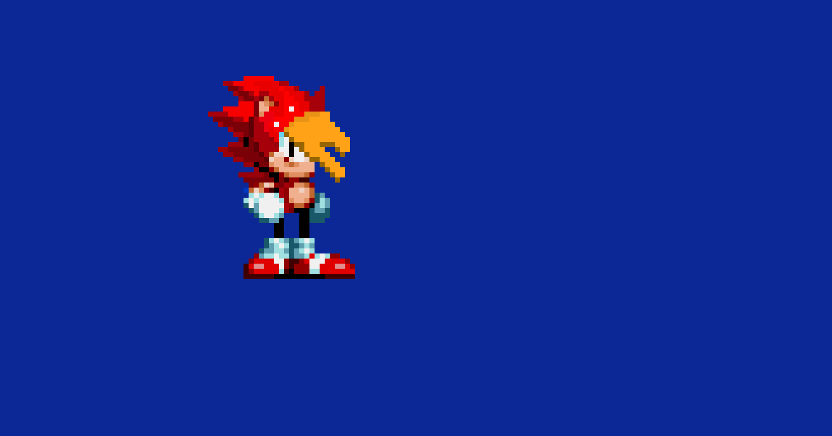 Sonic Mania T.Sonic sprite - Kenzo Vargas