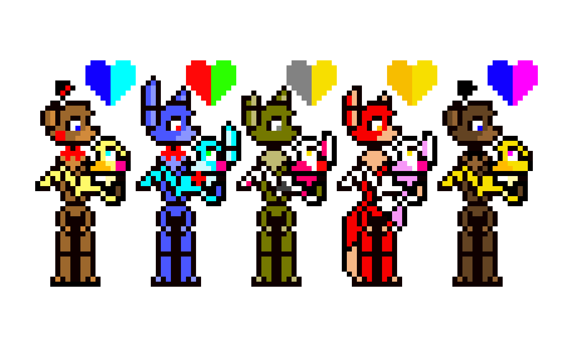 [9664c4] FNAF OTPs - by : Wolfa794