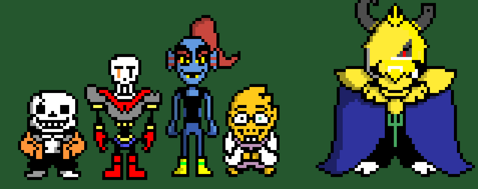 [9664c4] UnderShrike! character models!