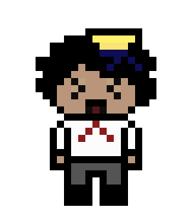 [b13223] danganronpa pixel sprite base