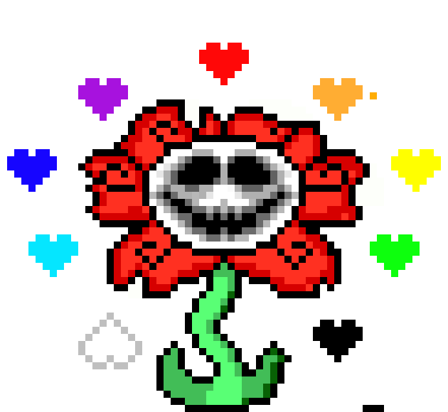 [07ba00] red blood flower ftf
