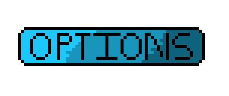 Option button blue