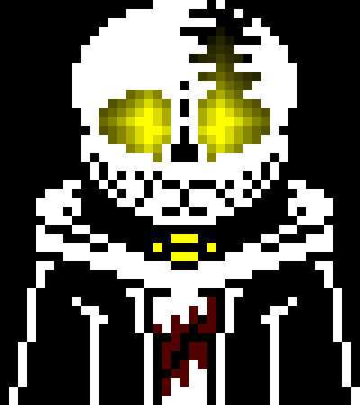 [c7b058] * He catches his arm and punches him in the face as they both teleport to XalkoTale * you are in MY world now..  *Everyone in XalkoTale are all ready to fight him, but he does not see a papyrus *