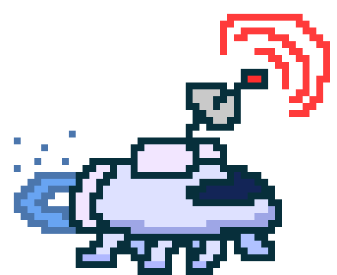 [f857d1] Space Squid Ship