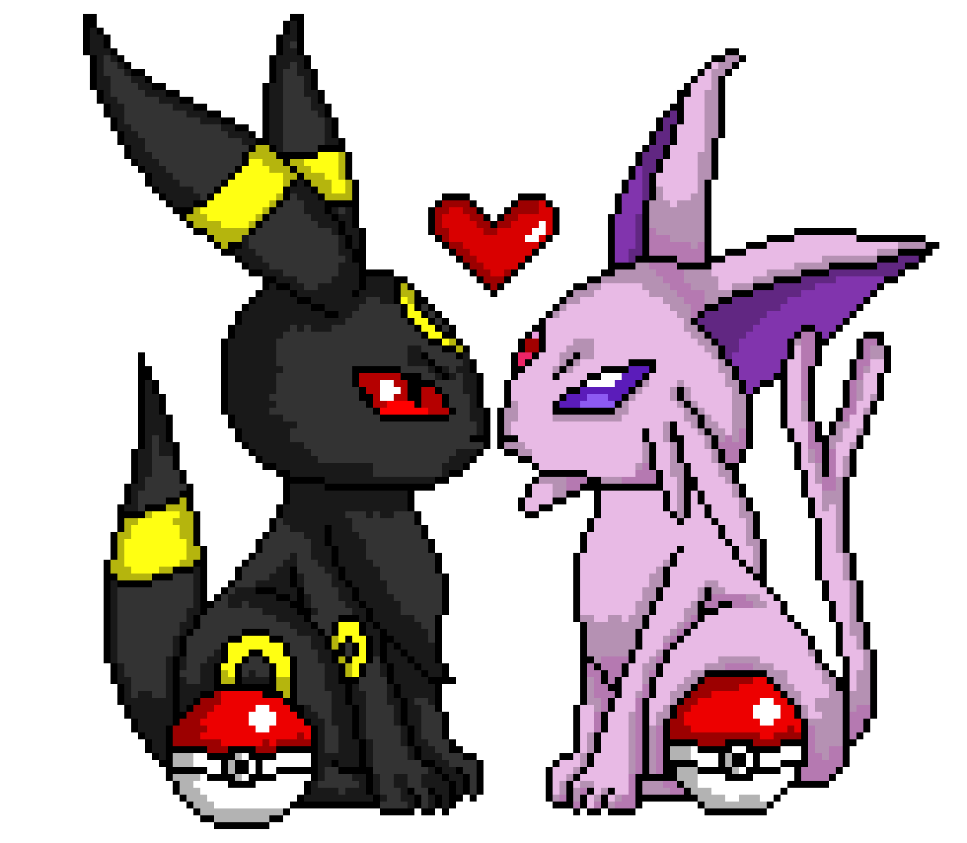 Umbreon X Espeon