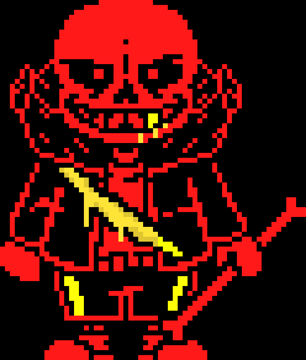 [6bfce9] Fell Last Breath Sans Phase 2 Sprite