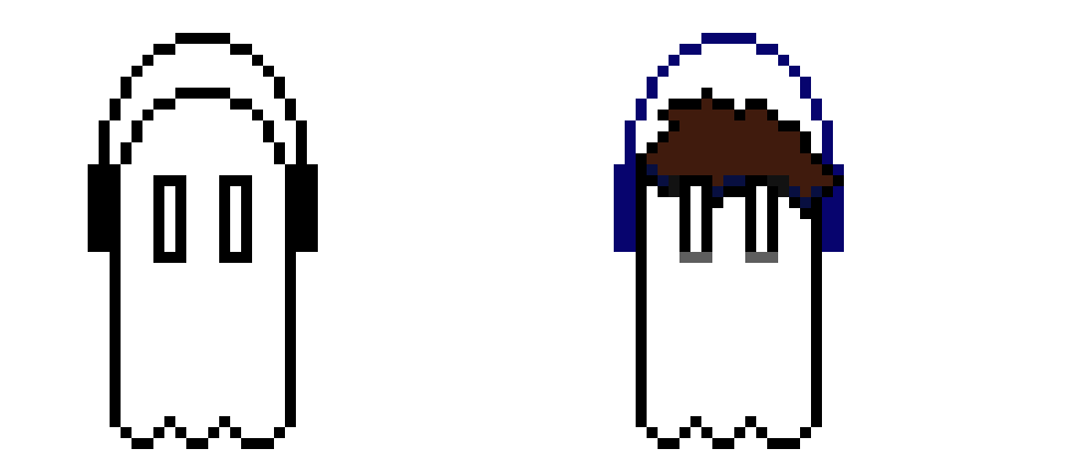 [9664c4] Napstablook & Ariblook