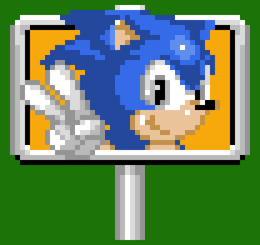 Sonic the Hedgehog Sign
