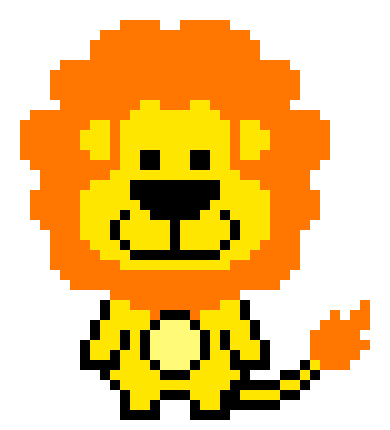 [3e7e87] L is for Lion