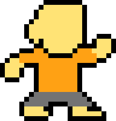 [9664c4] 8BitCharacterWalkingOrangeTSA