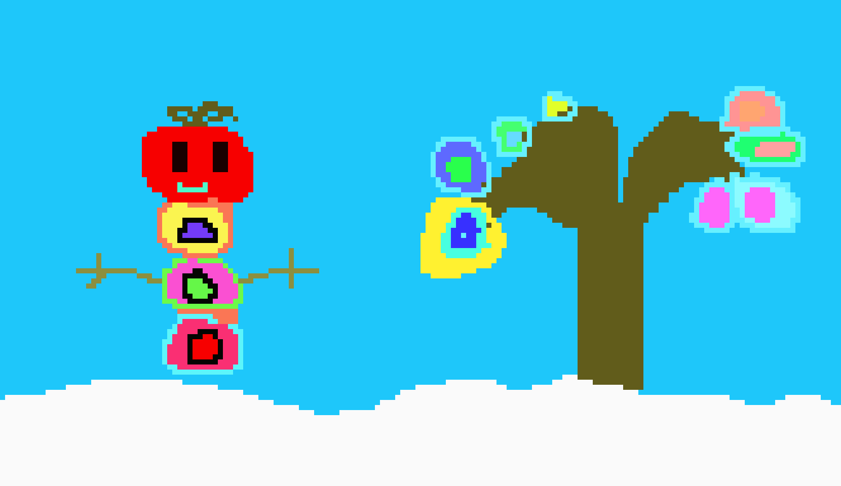 [c9c275] snowman