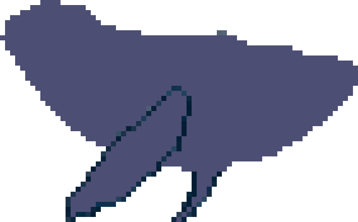 [34e773] WHALE outline