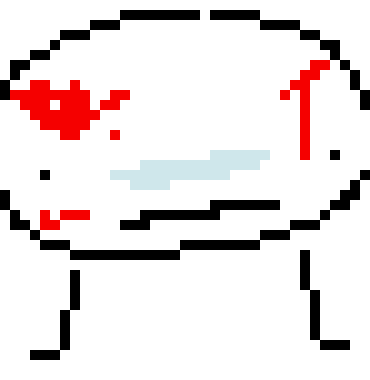 [050127] ((Bloob: "Now, i need make sure my kid is ok")) *bloob turns to Val who is still unconscious*