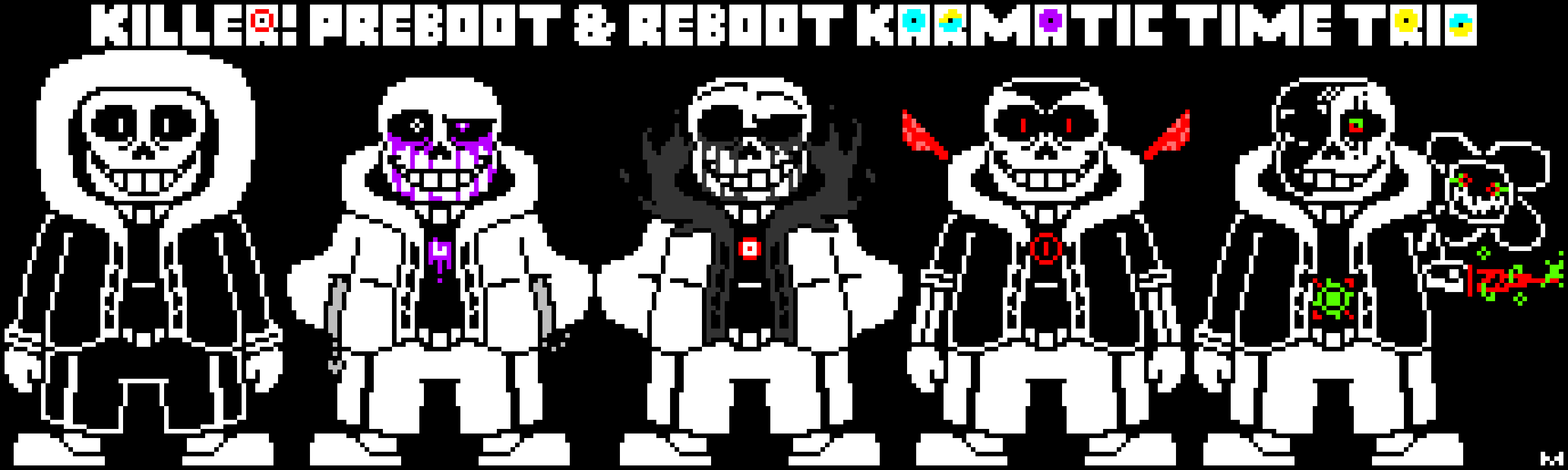 [665cec] Killer! Preboot & Reboot Karmatic Time Trio
