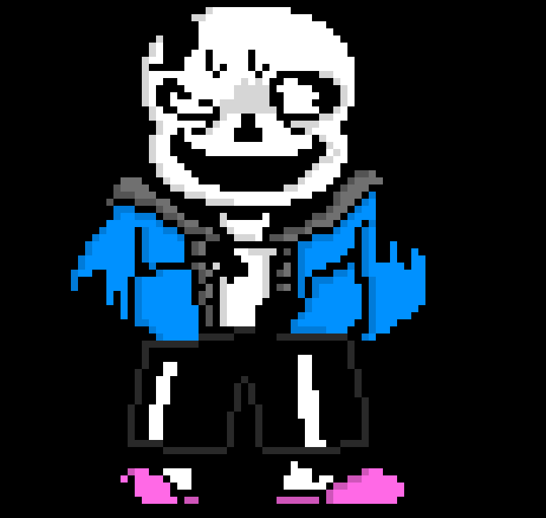 [49e9dc] Undertale Sans Sprite (colored