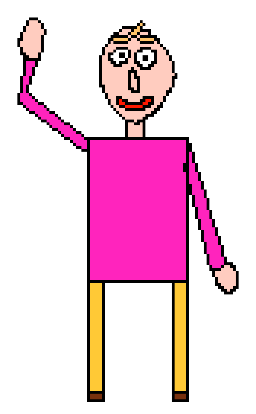 [7fd531] Pink Baldi