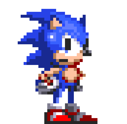 S2 Sonic Custom Waiting Sprite
