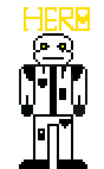 [9664c4] Hero Sans (Scientist Outfit)