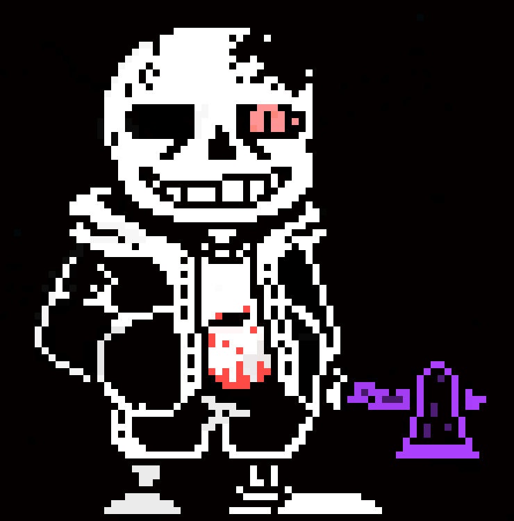 eh, whatever... I wonder what the trio's going to say when i witness a creature dropping me this weird looking axe. - Horror