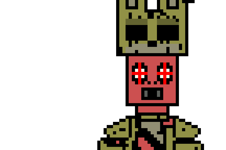 [b9de0d] p l u s h t r a p - springtrap 