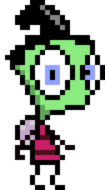 [05b0c1] My name is ZIM! The standard earth boy.