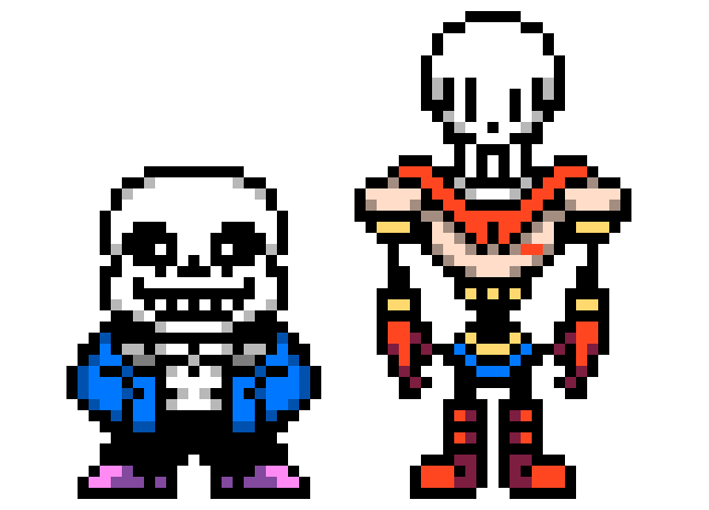 Sans And Papyrus HD