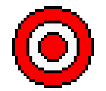 [3ff9d1] Target red white