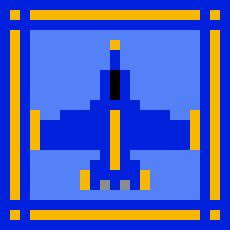 [914e2b] Blue Angels Tile