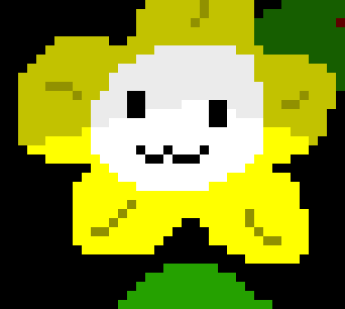 [a34ade] [Tim sees the two temmies and flowey harassing the guy]