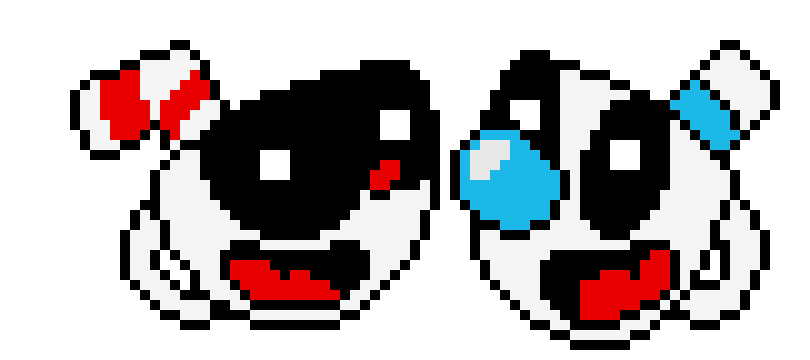 [9664c4] Cuphead + Mugman (five nights at cuphead's)