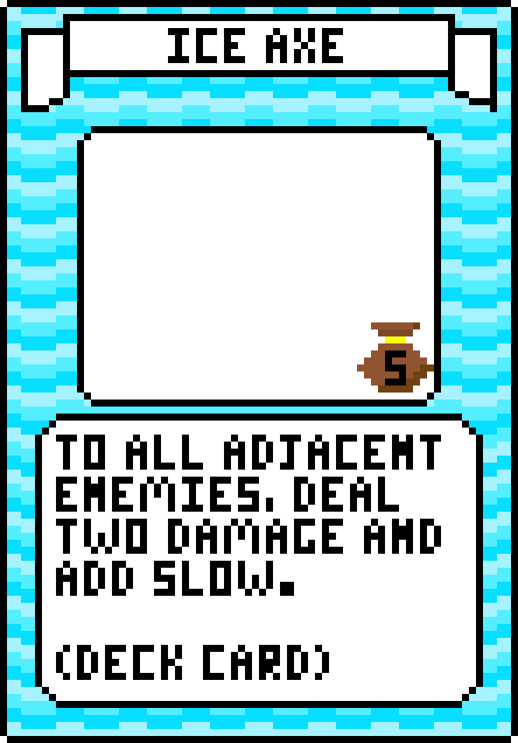 Ice Axe Card
