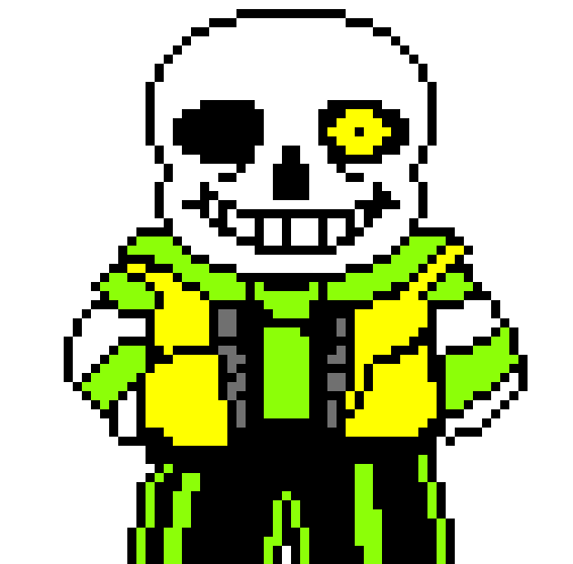 [77c77a] outerdill sans: I HELPED HORROR SANS KILL RED AND GREEN SANS LAST NIGHT