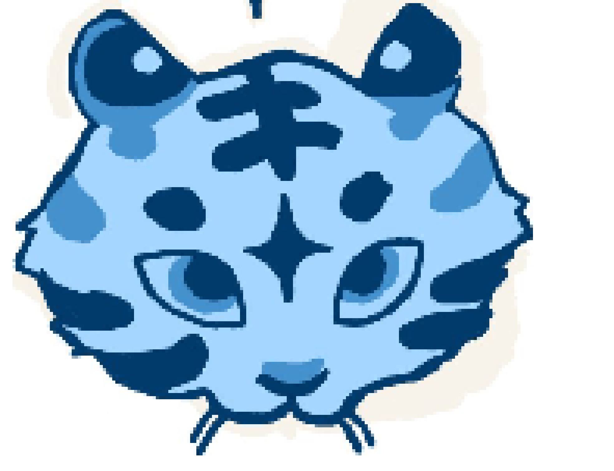 [18e651] Blue Tiger