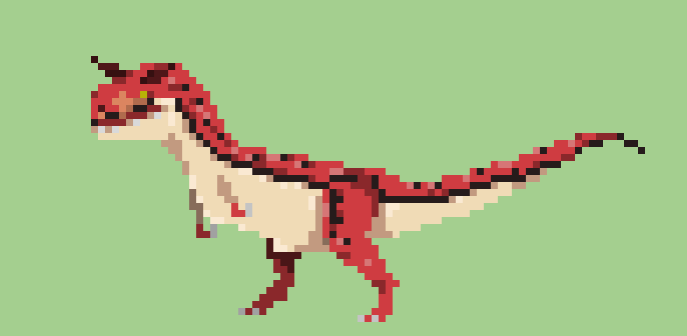 [9664c4] Carnotaurus pixel