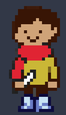 [88c5ec] Undertale Human Sprite Template