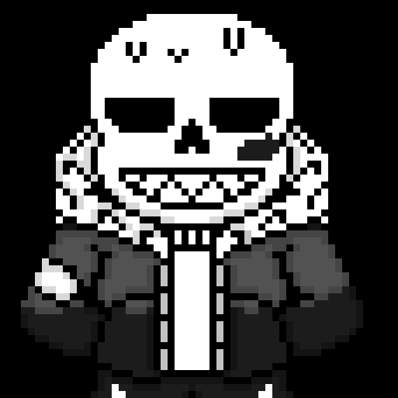 [7c78a2] *blocks it with bones* welp whatever we do, we gotta do it now