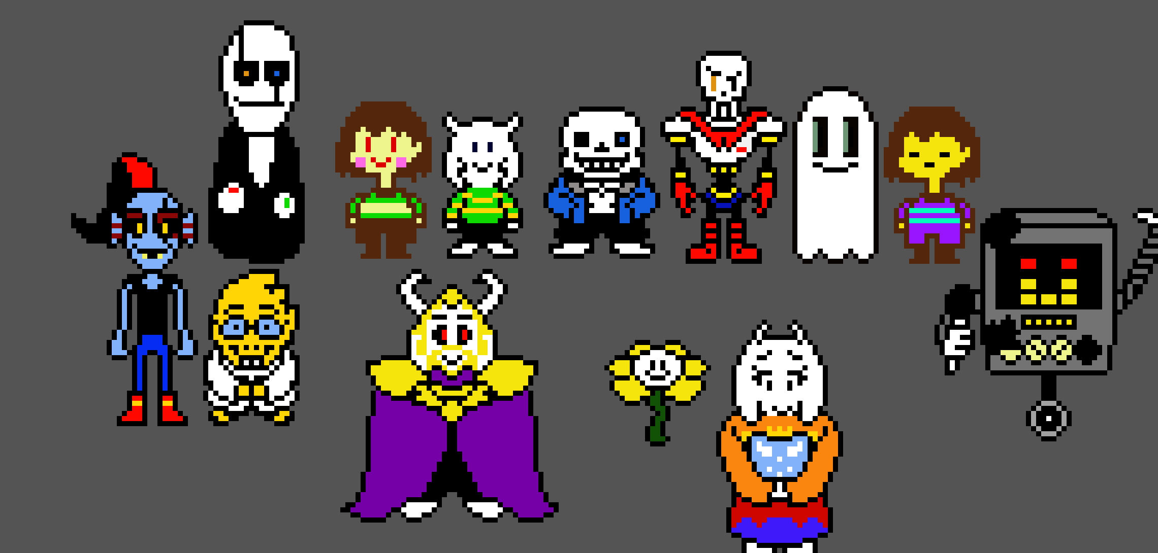 [ad3579] I updated the sprites this is not undertale
