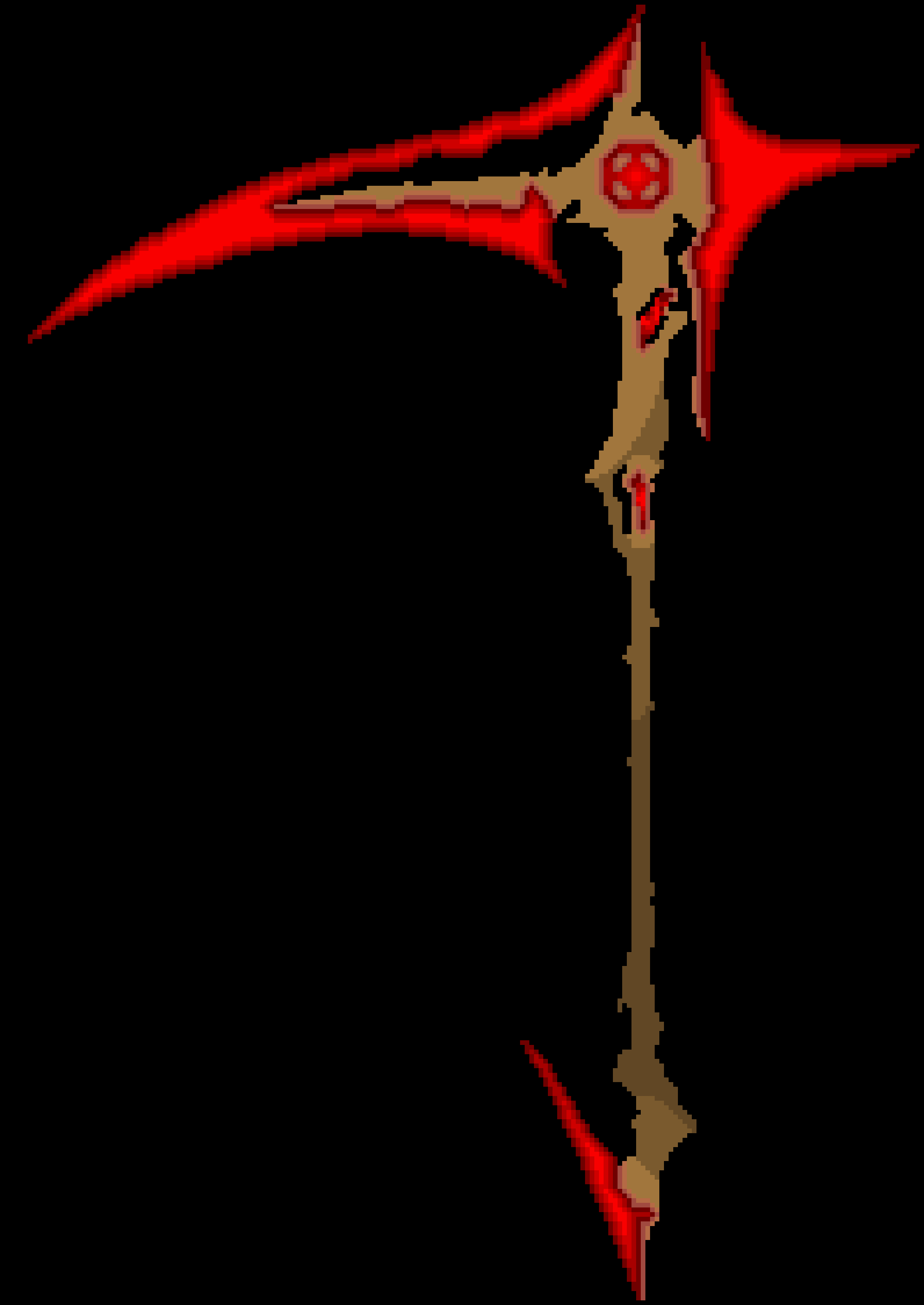 [8c7c6b] Shaded laser scythe