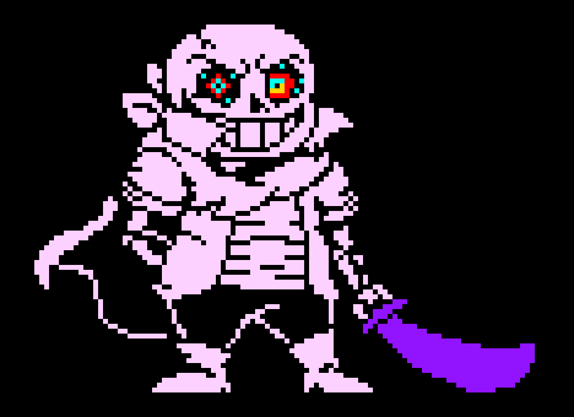 [68791c] Dustswap Sans Battle Sprite (my take)