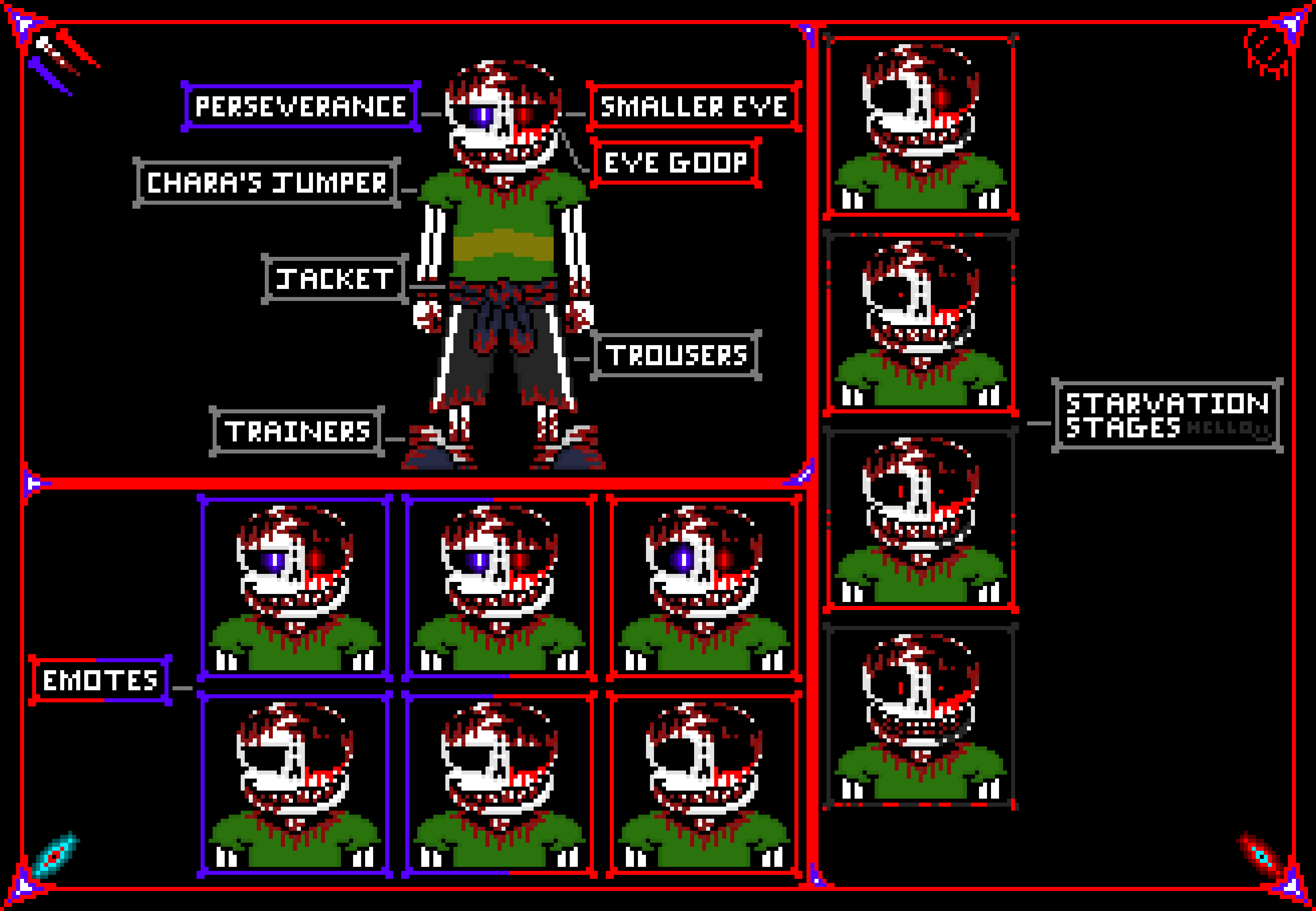 TerrorTale - Trepidation/Trepid Sheet