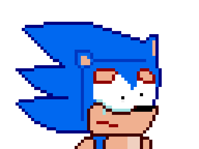 [b9de0d] *HE TURNS AROUND AND RUNS AS FAST AS HE CAN* - Sonic